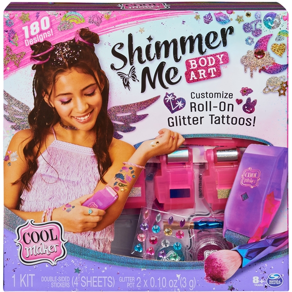 Cool Maker Shimmer Me Body Art (Kuva 1 tuotteesta 6)