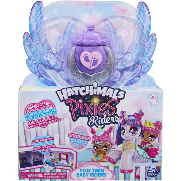 Hatchimals Pixies Riders Babysitters (Kuva 1 tuotteesta 6)