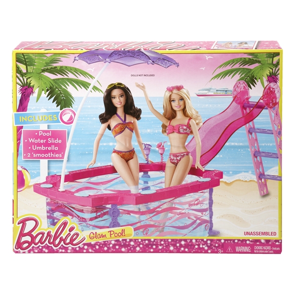 barbie piscine glamour