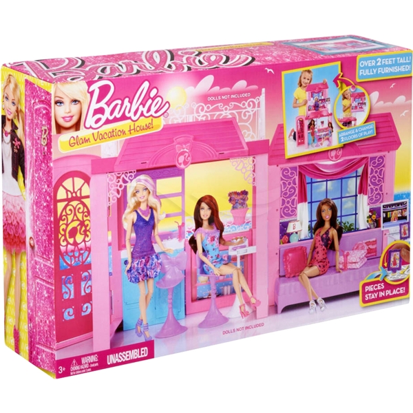 Barbie Glam Vacation House X7945 (Kuva 2 tuotteesta 7)