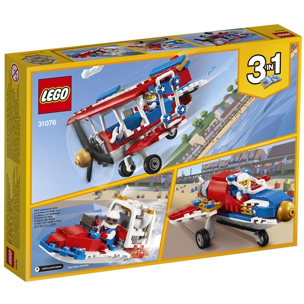 31076 LEGO Creator Hurjapään taitolentokone (Kuva 2 tuotteesta 3)