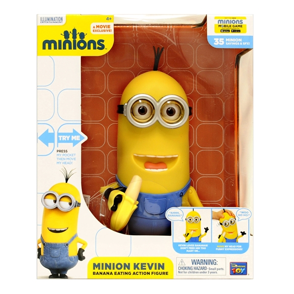 Minions Puhuva Kevin (Kuva 1 tuotteesta 3)