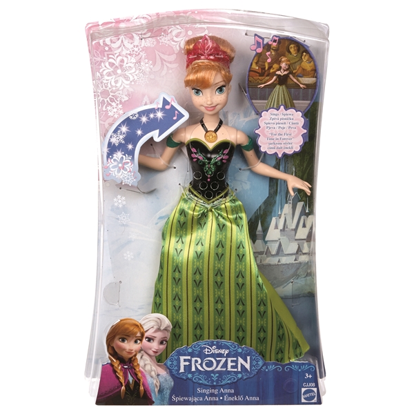 Anna Frozen -laulava nukke (Kuva 3 tuotteesta 3)