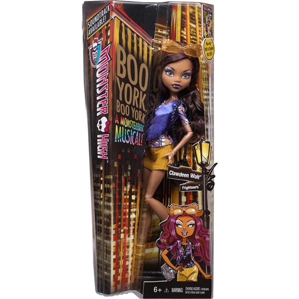 Monster High Boo York Clawdeen Wolf (Kuva 1 tuotteesta 2)