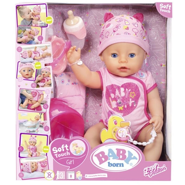 Baby Born Soft Touch Girl (Kuva 2 tuotteesta 2)
