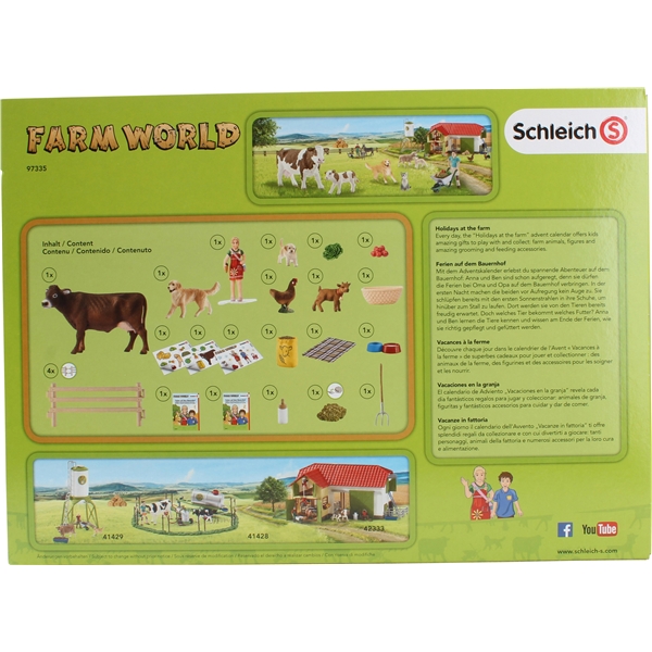 Schleich Adventtikalenteri Joulu maatilalla (Kuva 2 tuotteesta 2)