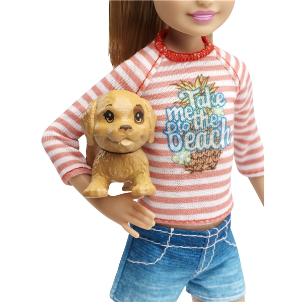 Barbie Fashionistas Doll & Pet - Raquelle (Kuva 3 tuotteesta 5)