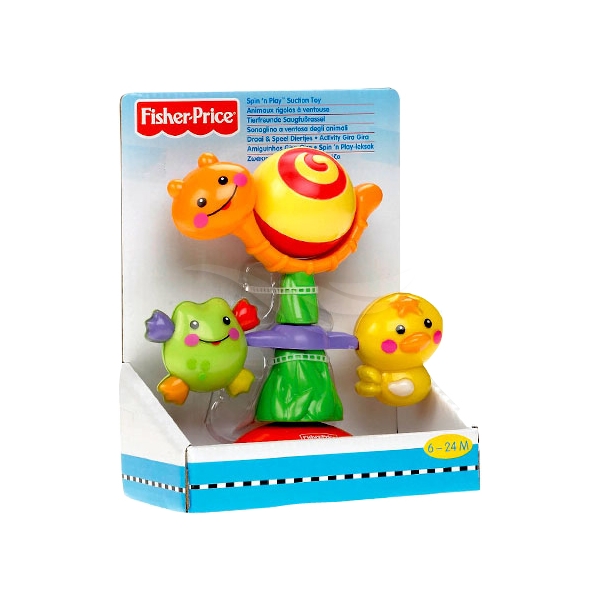 Fisher Price Rainforest Spin 'n Play Suction Toy (Kuva 3 tuotteesta 3)