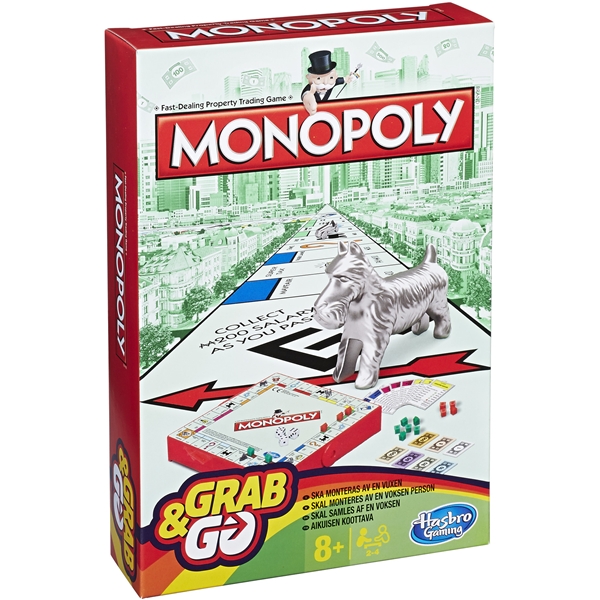 Monopoly Grab & Go (Kuva 1 tuotteesta 2)