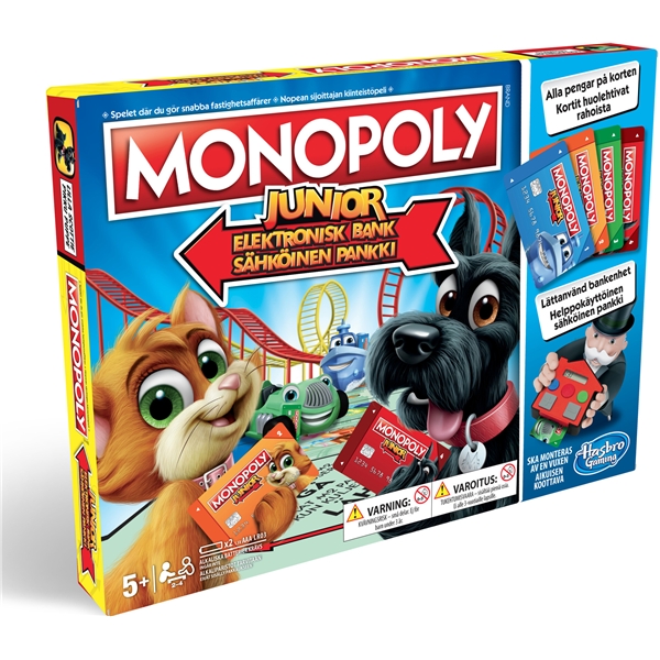 Monopoly Junior Electronic Banking SE/FI (Kuva 1 tuotteesta 2)