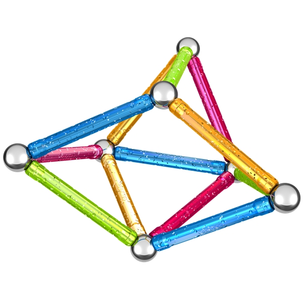 Geomag Color Glitter 30 osaa (Kuva 4 tuotteesta 4)