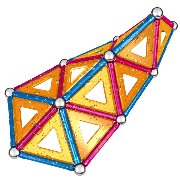 Geomag Panels Glitter 68 osaa (Kuva 4 tuotteesta 6)