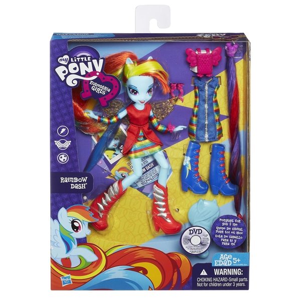 Equestria Girls Rainbow Dash (Kuva 1 tuotteesta 4)