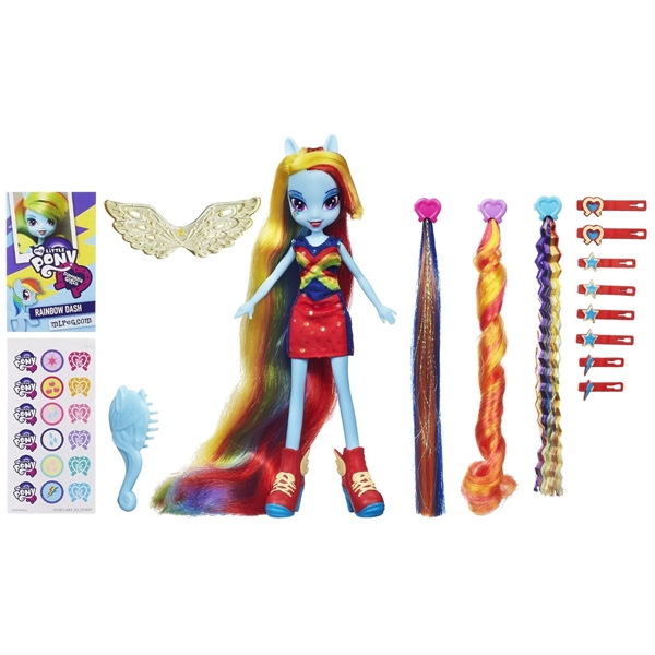 Equestria Girls Radical Hair Rainbow Dash (Kuva 1 tuotteesta 2)