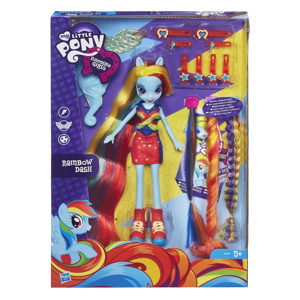 Equestria Girls Radical Hair Rainbow Dash (Kuva 2 tuotteesta 2)