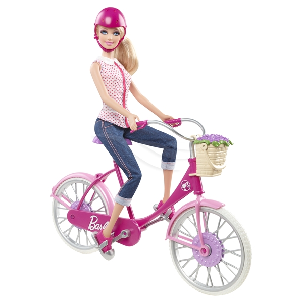 Barbie On The Go - Pyörä (Kuva 2 tuotteesta 3)