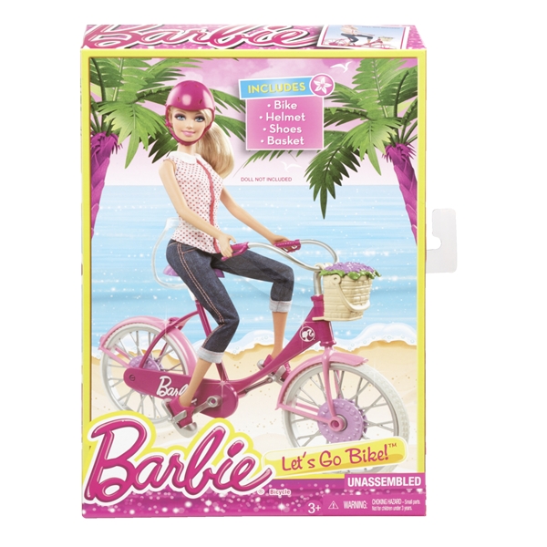 Barbie On The Go - Pyörä (Kuva 3 tuotteesta 3)