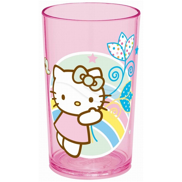 Hello Kitty Lasi vaaleanpunainen Sateenkaari