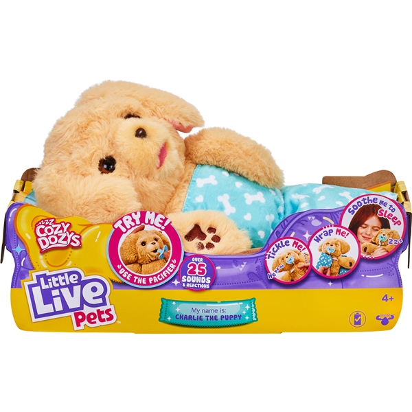 Little Live Pets Cozy Dozy Puppy (Kuva 1 tuotteesta 4)