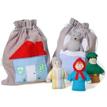 Satumainen pussi Punahilkka