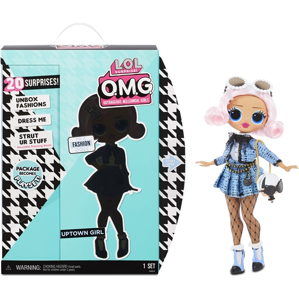 L.O.L. Surprise OMG 3.8 Doll - Uptown Girl (Kuva 1 tuotteesta 7)