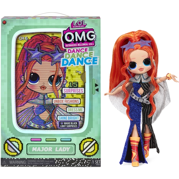 L.O.L. Surprise OMG Dance Doll - Major Lady (Kuva 1 tuotteesta 6)