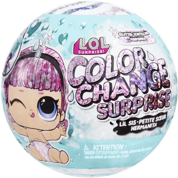L.O.L. Surprise! Glitter Color Change Lil Sisters (Kuva 1 tuotteesta 6)
