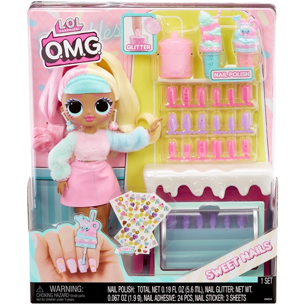 L.O.L. OMG Sweet Nails Candylicious Sprinkles Shop (Kuva 1 tuotteesta 7)