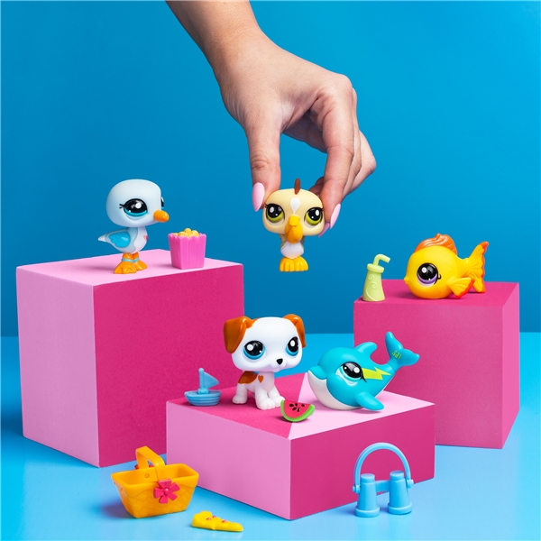 Littlest Pet Shop Beach Besties Collectors 5-p (Kuva 3 tuotteesta 4)