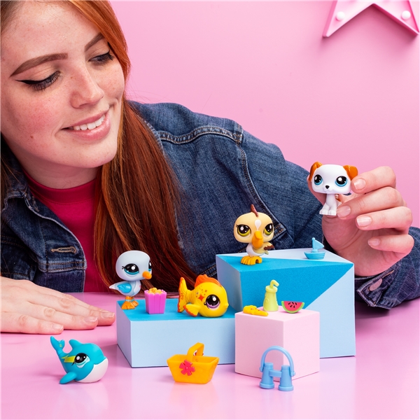 Littlest Pet Shop Beach Besties Collectors 5-p (Kuva 4 tuotteesta 4)