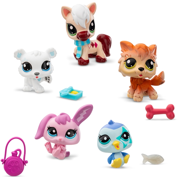 Littlest Pet Shop Winter Besties Kokoelma 5 kpl (Kuva 2 tuotteesta 4)