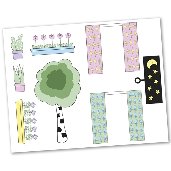 Lundby Sticker Set Kukat