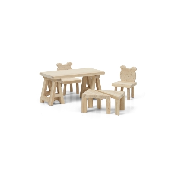 Lundby DIY Pöytä + Tuolit