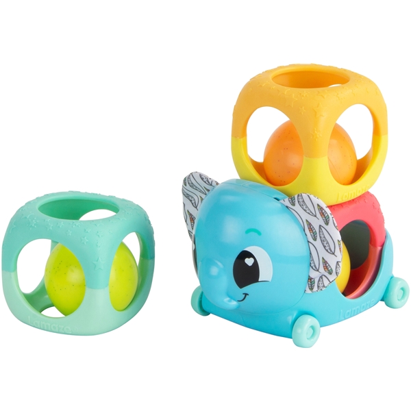 Lamaze Stack n Roll Lock n Blocks (Kuva 3 tuotteesta 4)