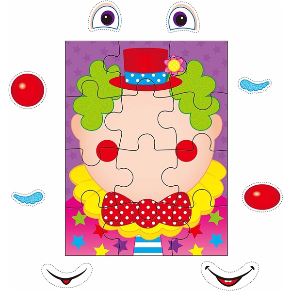 Funny Faces Sticker Puzzles (Kuva 4 tuotteesta 6)