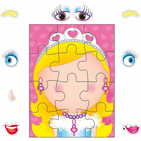 Funny Faces Sticker Puzzles (Kuva 5 tuotteesta 6)