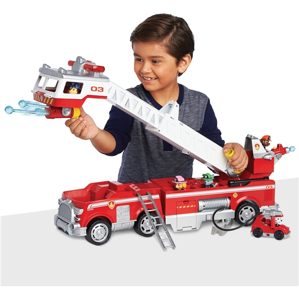 Paw Patrol Ultimate Fire Truck Leikkisetti (Kuva 2 tuotteesta 7)