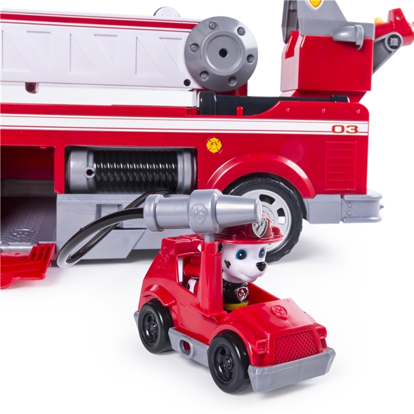 Paw Patrol Ultimate Fire Truck Leikkisetti (Kuva 6 tuotteesta 7)