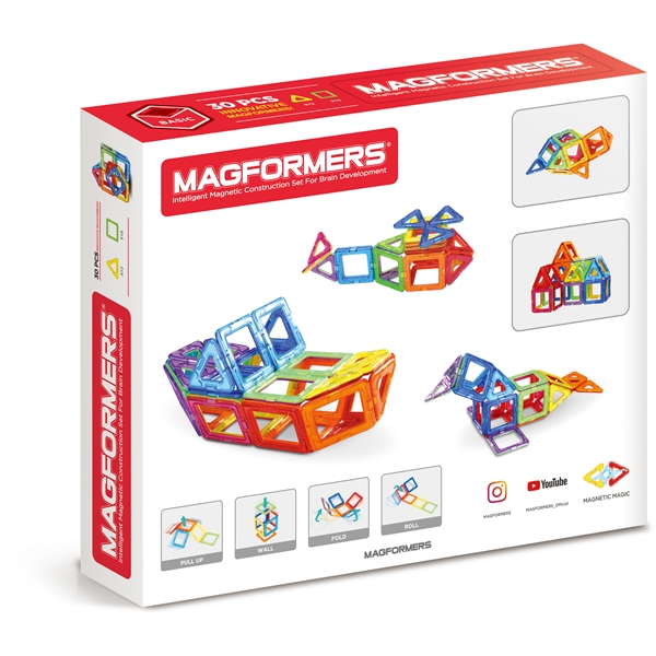 Magformers Rakennussetti 30 osaa (Kuva 2 tuotteesta 2)