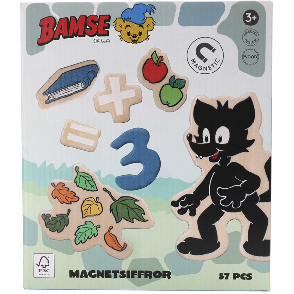 Bamse Magneettinumerot & Hahmot (Kuva 3 tuotteesta 3)