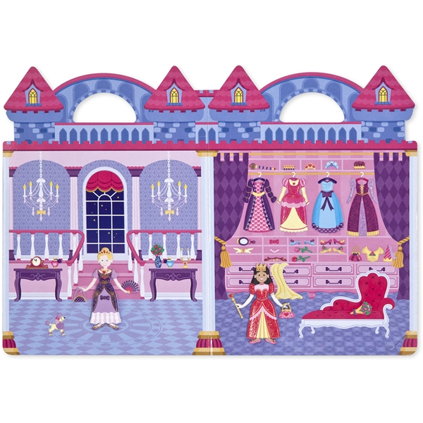 Reusable Puffy Stickers Playset Princess (Kuva 2 tuotteesta 3)