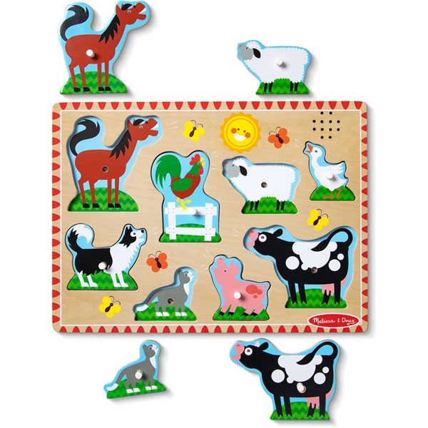 Sound Puzzle Farm Animals (Kuva 2 tuotteesta 2)