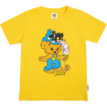 98 cl - Bamse T-paita Jäätelötötterö Keltainen