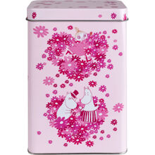 Muumi Kukkaissydän Kahvipurkki