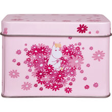 Muumi Kukkaissydän Teepurkki