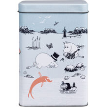 Muumien Rantaretki Kahvipurkki Sininen