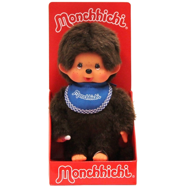 Monchhichi Poika Sininen Ruokalappu (Kuva 2 tuotteesta 2)