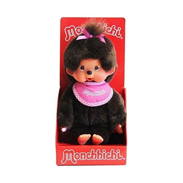 Monchhichi Tyttö Vaaleanpunainen Ruokalappu (Kuva 2 tuotteesta 2)