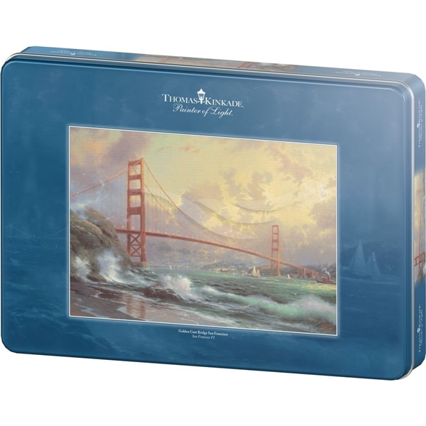 Palapeli 1000 Palaa Kinkade - Golden Gate Bridge (Kuva 2 tuotteesta 2)