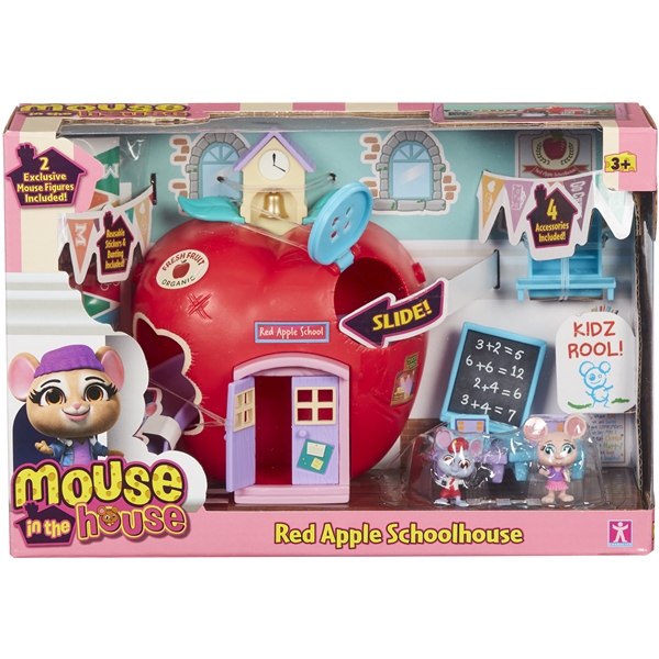 Mouse In The House The Red Apple School Playset (Kuva 1 tuotteesta 4)